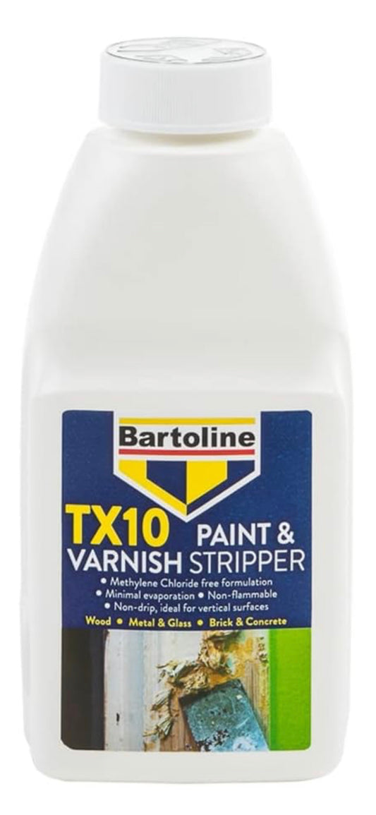 Bartoline TX10 Paint/Varnish Stripper 500ml