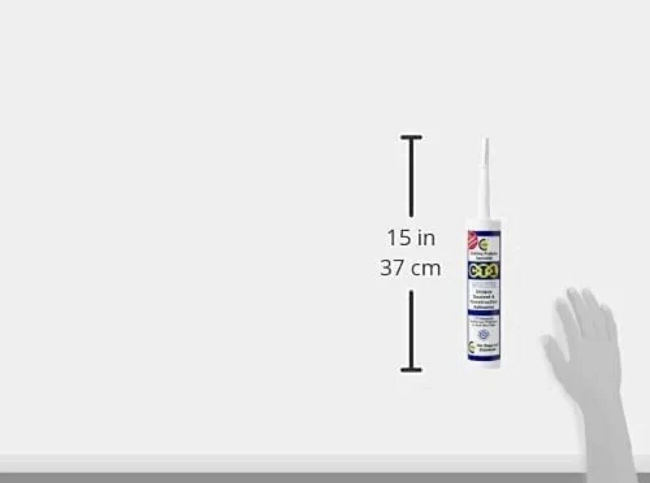 CT1 White Sealant Waterproof Adhesive Metal Wood Plastic Glass Concrete Tiles